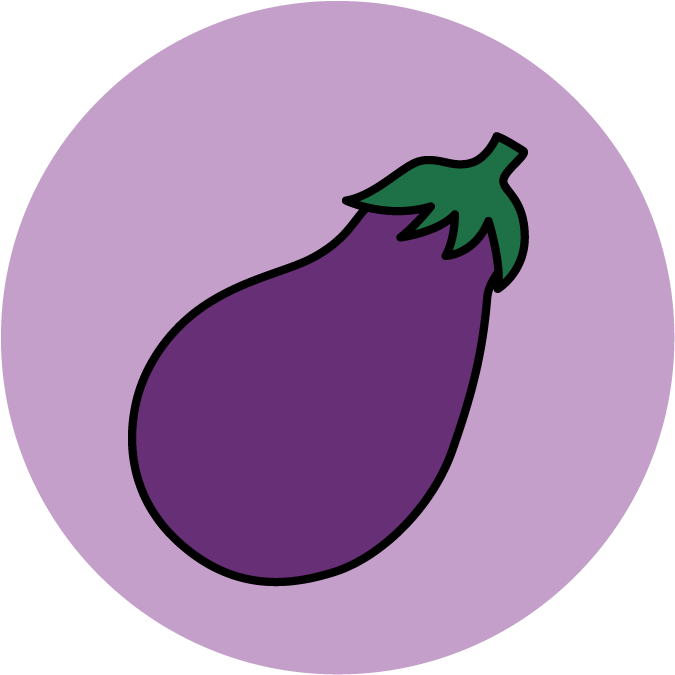 Eager Learners Of English, Eggplants Are Particularly - Eggplant (797x797)