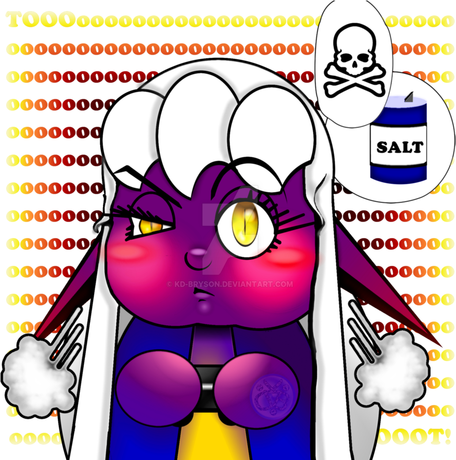 Salty Sheep Eggplant Demon Goddess By Kd Bryson - Planet Dolan Pandora Fan Art (894x894)