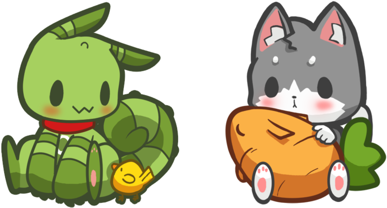 Super Carrot And Komodo By Charln - Manga (900x496)