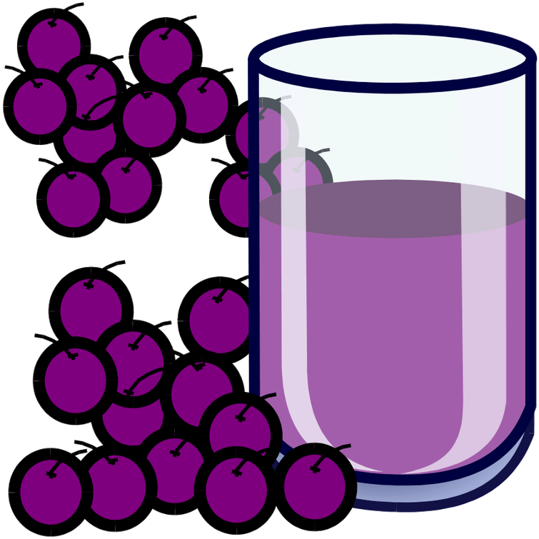 Grape Clipart Kool Aid - Clip Art Grape Juice (800x800)