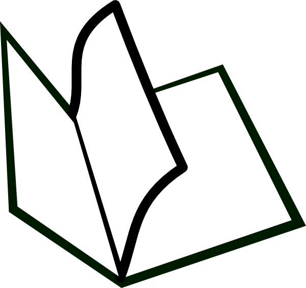 Book Clip Art - Booklet Clipart (600x564)