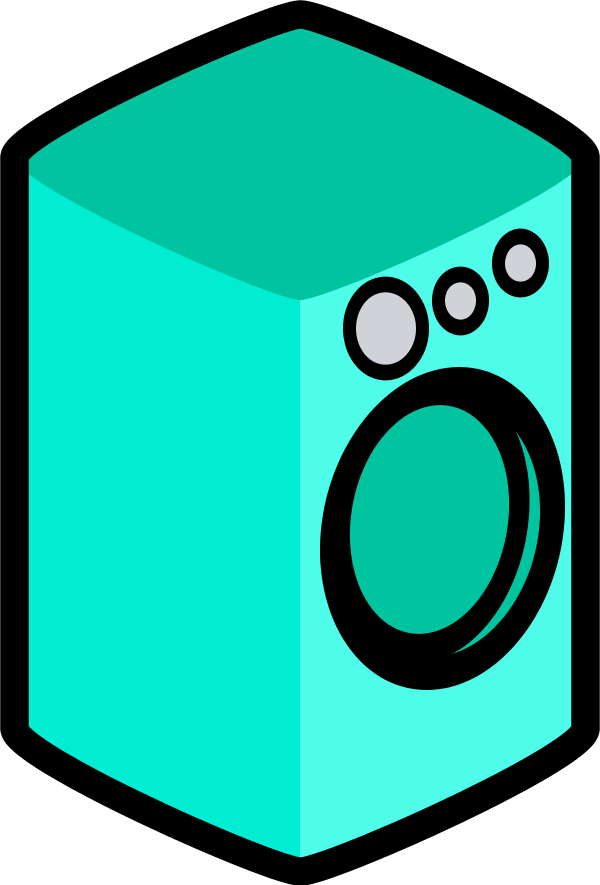 Clip Arts Related To - Washing Machine Clip Art (600x885)