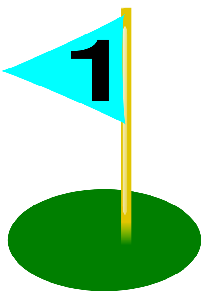 Golf Flag Hole 8 (414x599)