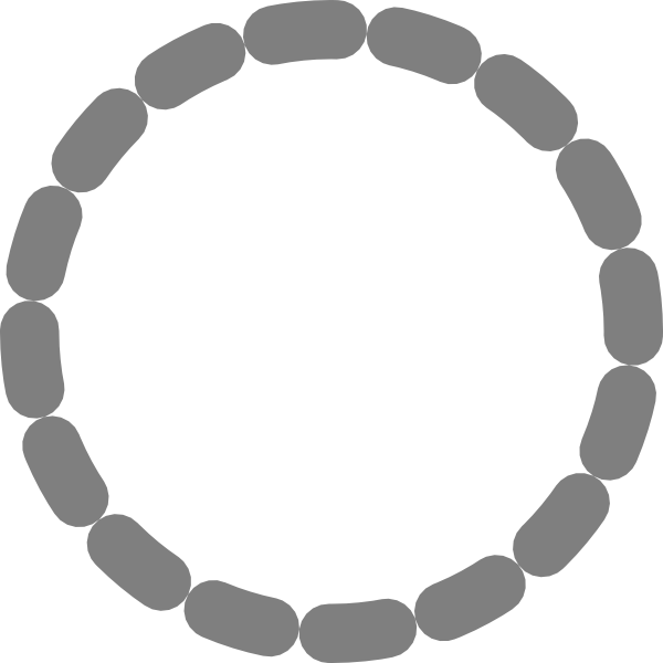 Circle Of Dots Clip Art (600x600)