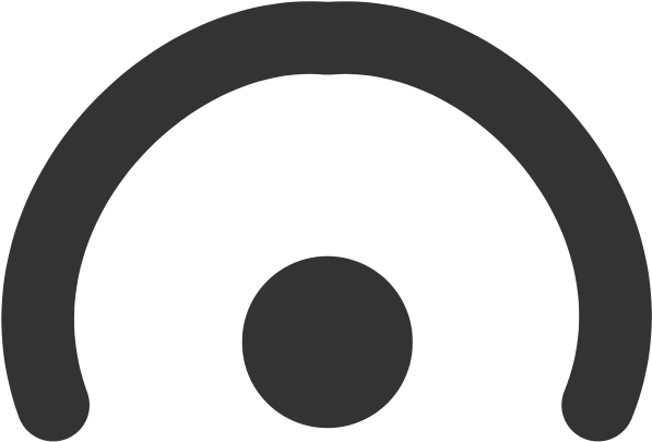 Semi Circle With Dot Symbol (960x650)