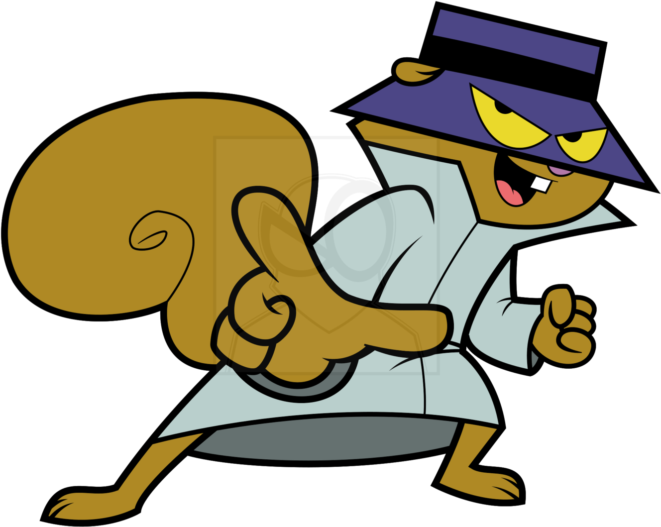Secret Squirrel By Coteproductionart Secret Squirrel - Png Clipart Secret Squirrel (1600x1193)
