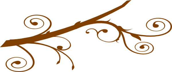 Clip Art Of Branches (600x250)