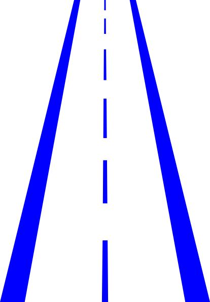 Free Highway Clipart - Highway Clipart Png (414x597)
