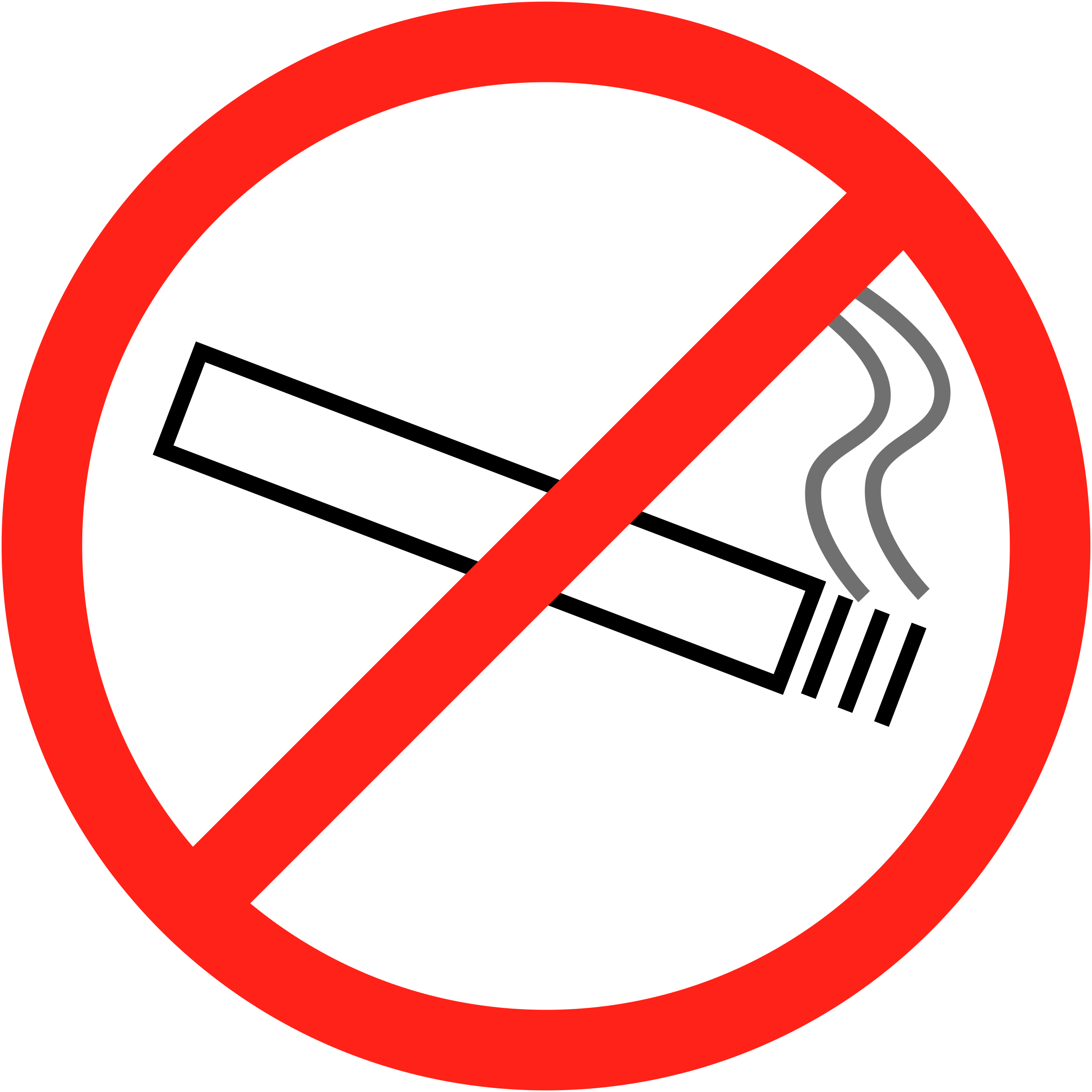 Smoking Clipart - Covent Garden (2400x2400)