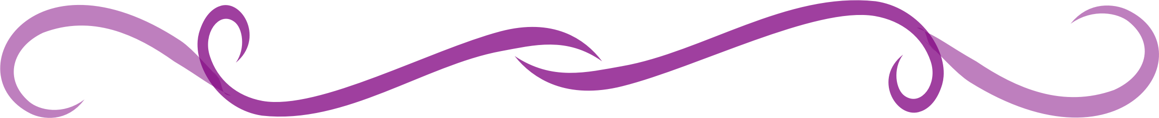 Big Image - Clipart Purple Dividers Free (7322x750)