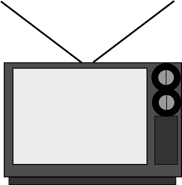 Television, Tv, Movie, Watch, Device, Cinema, Tv-show - Old Television Clipart (630x640)