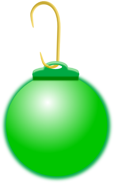 Green Ornament Clipart (372x594)