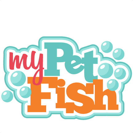 My Pet Fish Svg Cutting File For Cricut Betta Fish - My Pet Is A Fish (432x432)