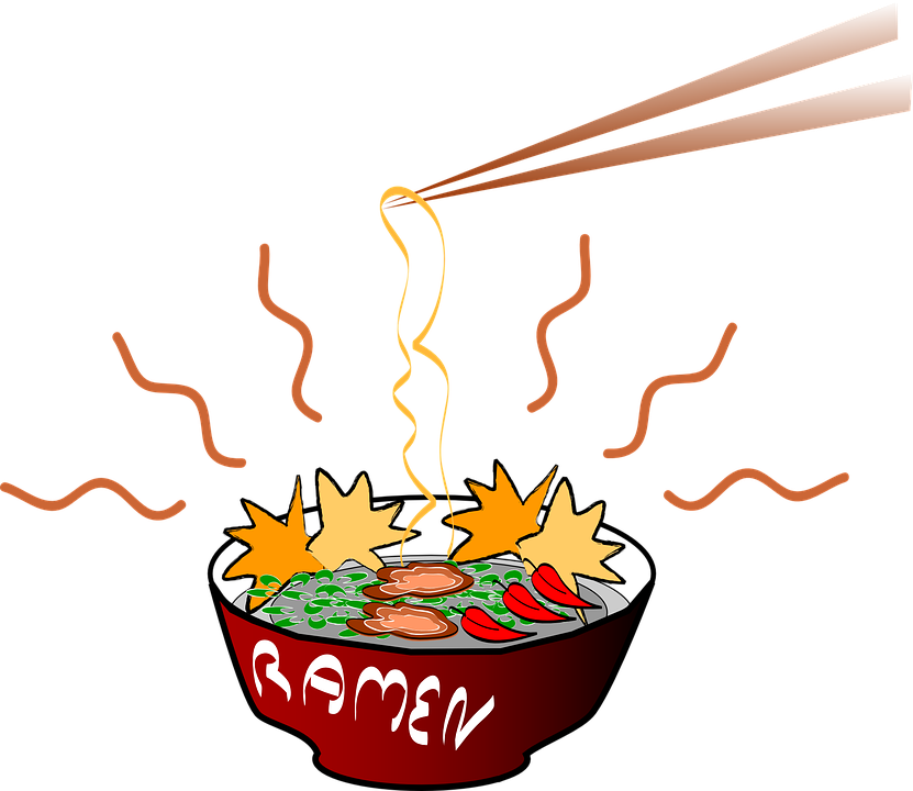 Jpg Transparent Library Noodle Frames Illustrations - Ramen Clipart Png (831x720)