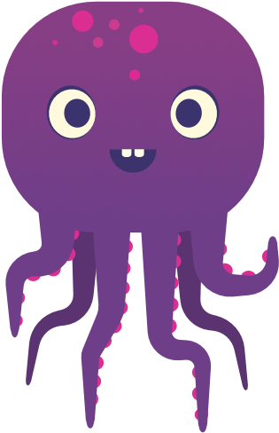 Octopus Icon - Illustration (500x500)