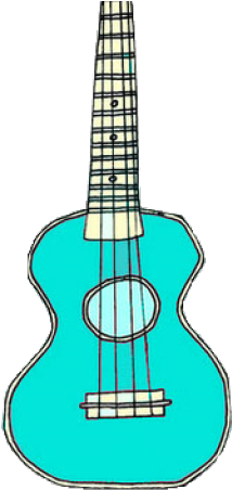 Ukulele Clipart Transparent Tumblr - Ukulele Illustration (640x480)