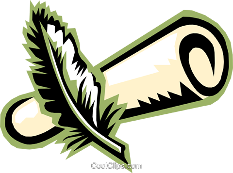 Contract Royalty Free Vector Clip Art Illustration - Emblem (480x357)