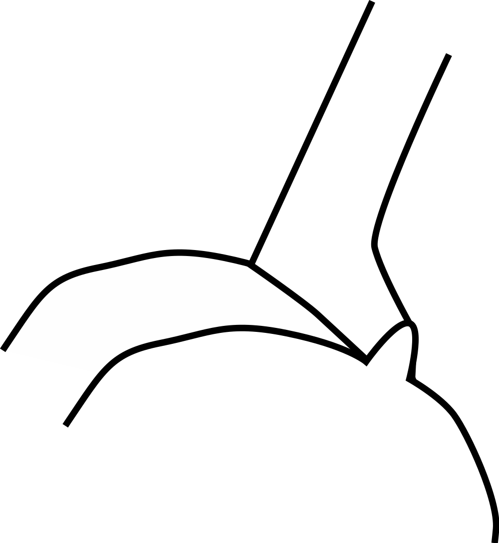 Open - Line Art (1000x1088)