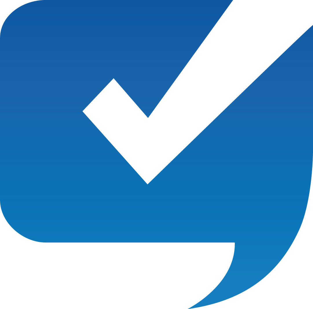 Professional Clipart Recommendation - Blue Recommendation Icon Png (1081x1068)