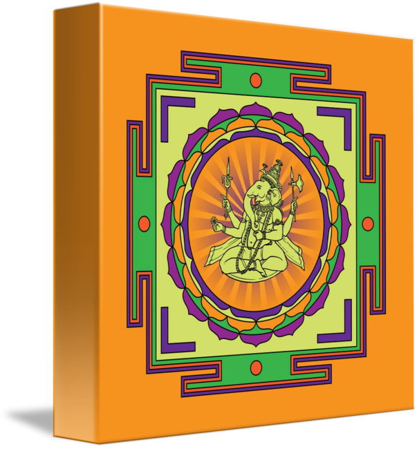 Ganesha Mandala (606x650)