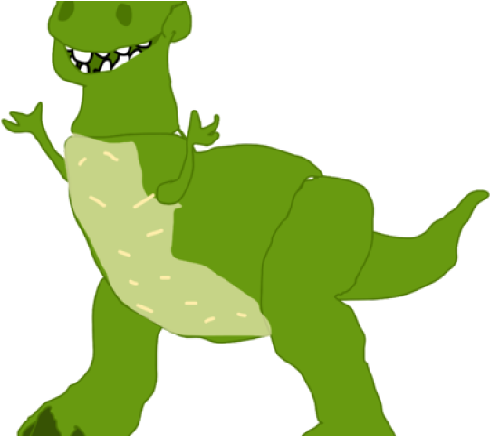 Toy Story Clipart T Rex - Cartoon (640x480)