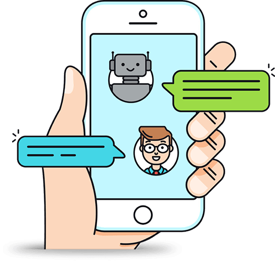 Chatbot App Development Signitysolutions - Chatbot Clipart (544x516)