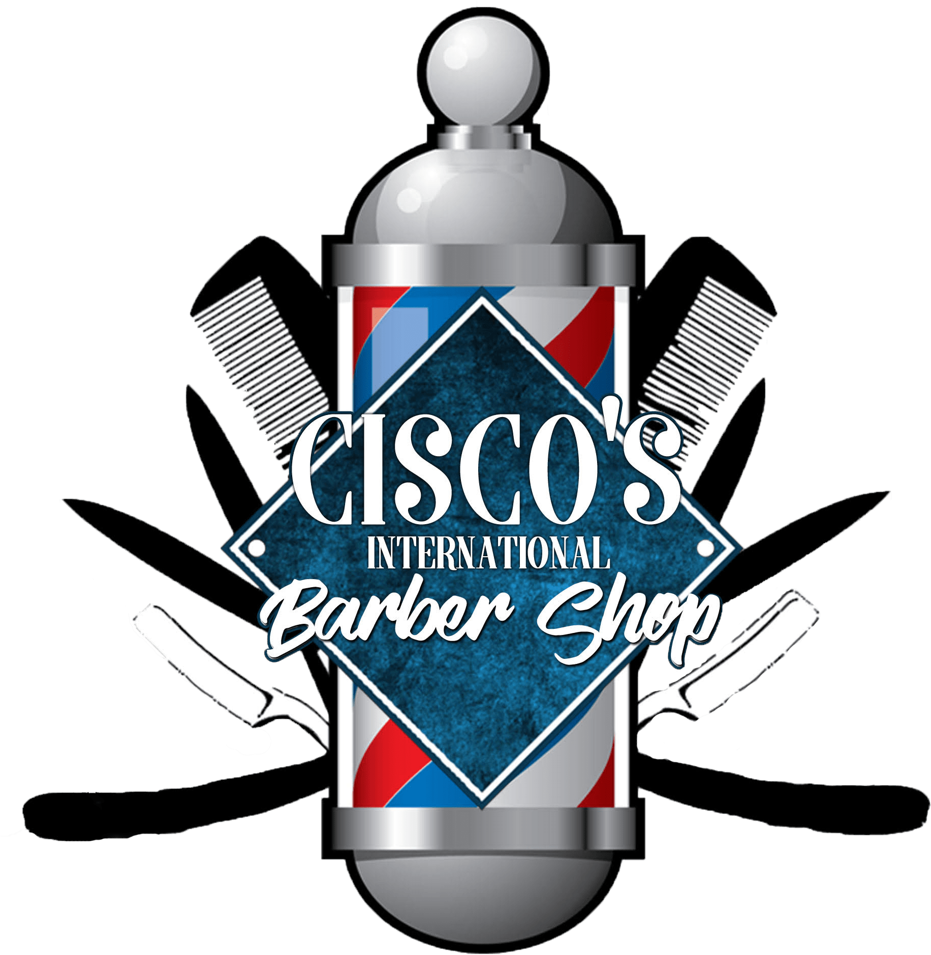 Cisco Barbershop Logo - Logo Barber Shop 2018 (2000x2000)