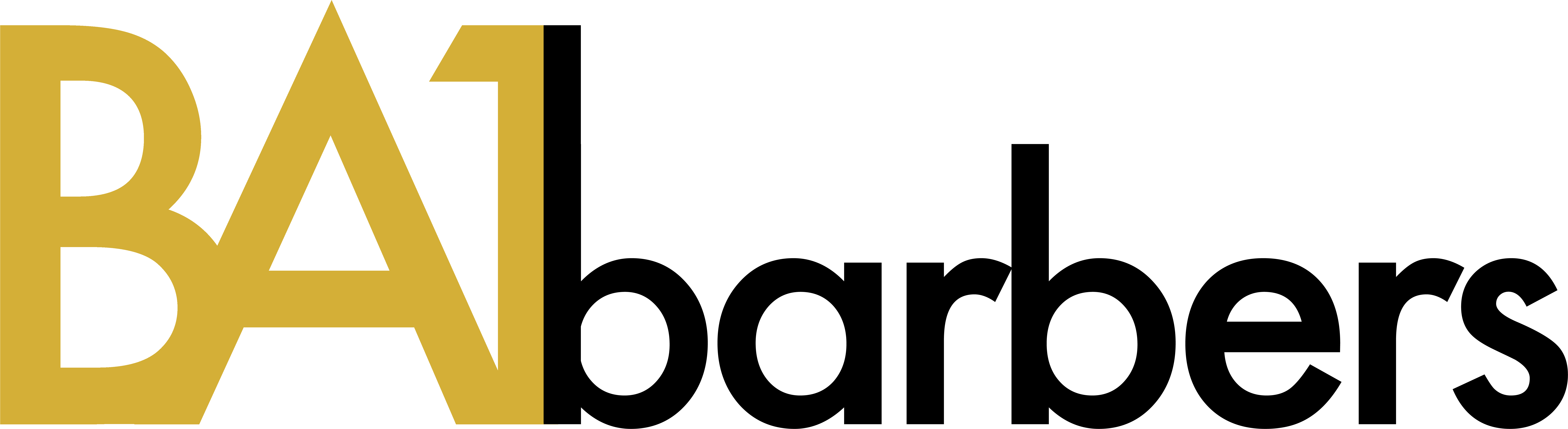 Ba1 Barbers Logo Web - Ba1 Barbers Logo Web (10039x2953)