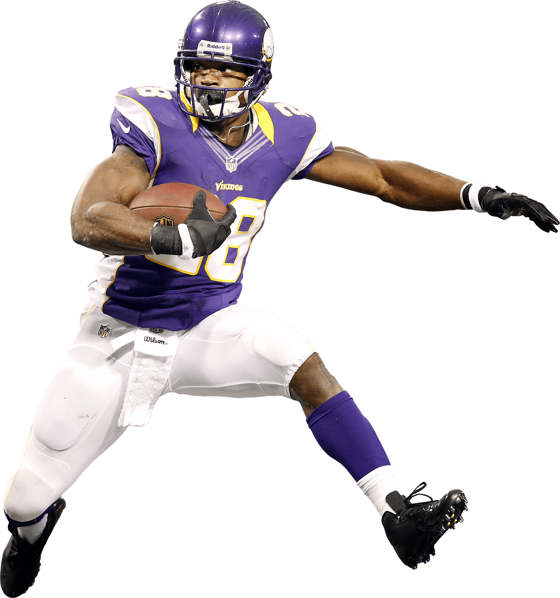 Transparent Photo Adrian Peterson Viking - Adrian Peterson Cut Out (1866x1994)