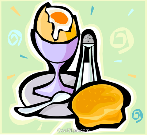 Hard Boiled Egg Royalty Free Vector Clip Art Illustration - Hard Boiled Egg Royalty Free Vector Clip Art Illustration (480x443)