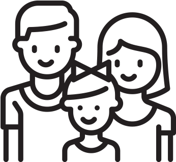 Ikona - Iconos De Familia Png (372x348)