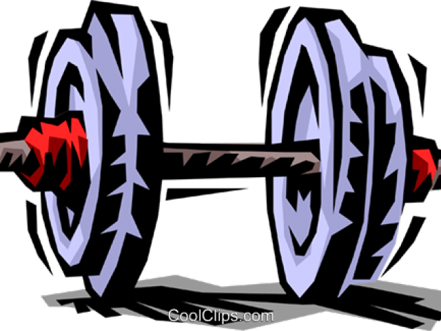 Weight Plates Clipart Power Lifting - Weight Lifting Clipart Png (640x480)