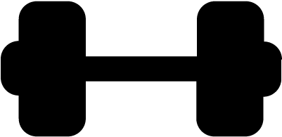 Gym Weight For Lifting Vector - Barbell (400x399)