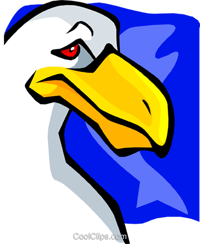 Seagull Cartoon Royalty Free Vector Clip Art Illustration - Seagull Cartoon (392x480)