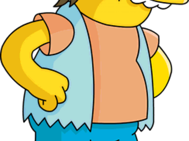 Goodbye Clipart Tall Boy - Nelson Simpsons (640x480)