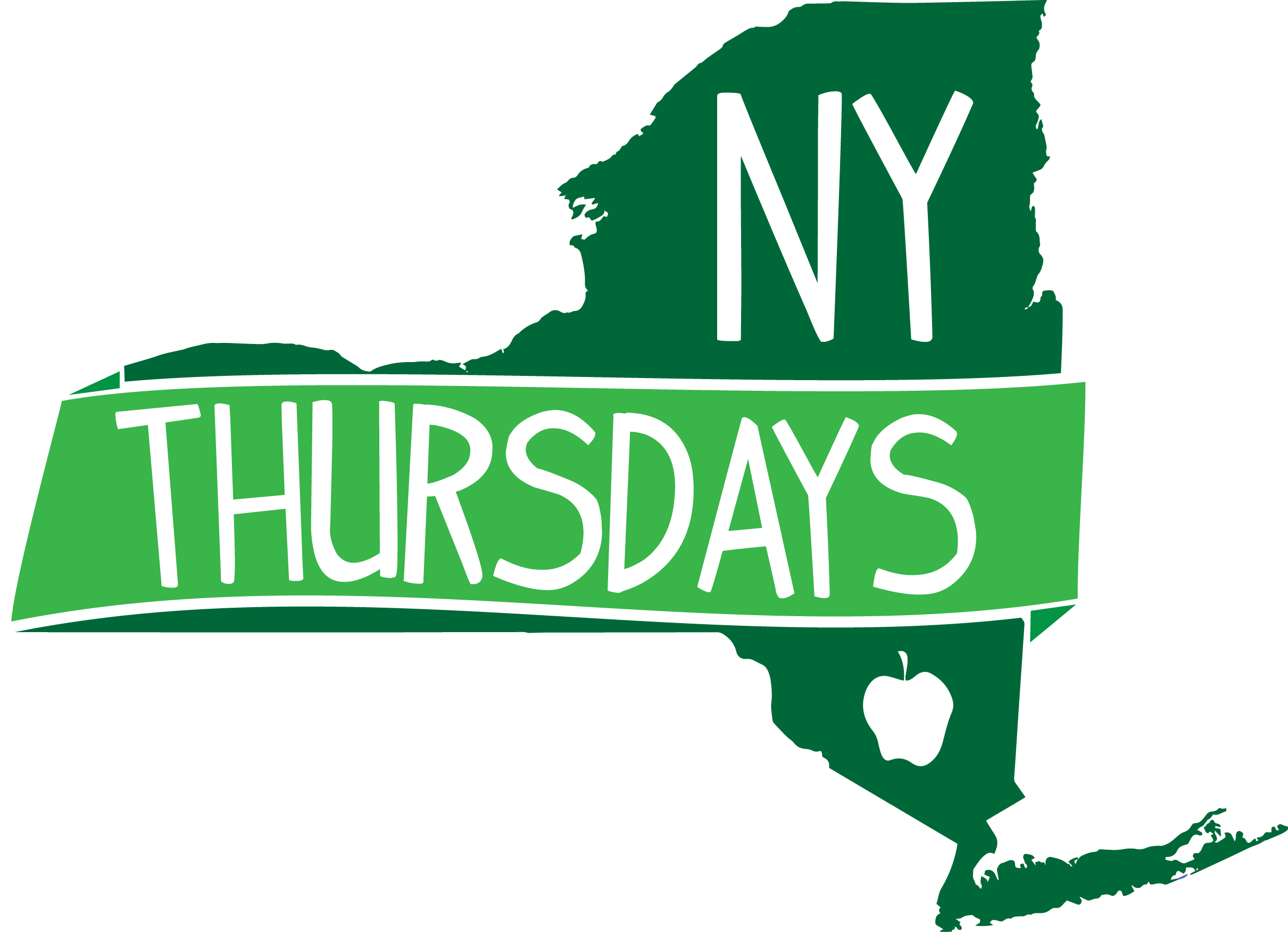 New York Thursdays Logo - New York Colony Geographical Map (2421x1753)