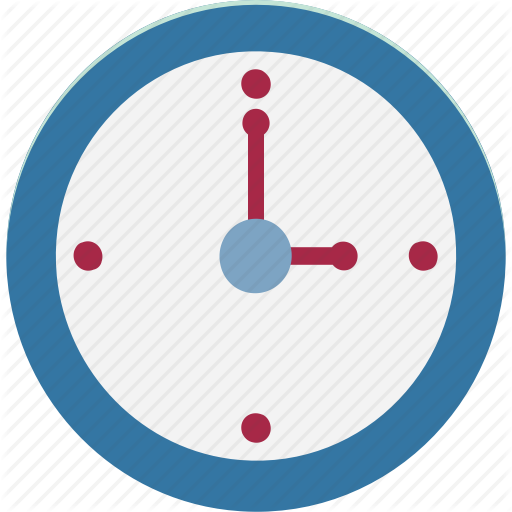 Clock Wall Icon Search Engine - Circle (512x512)