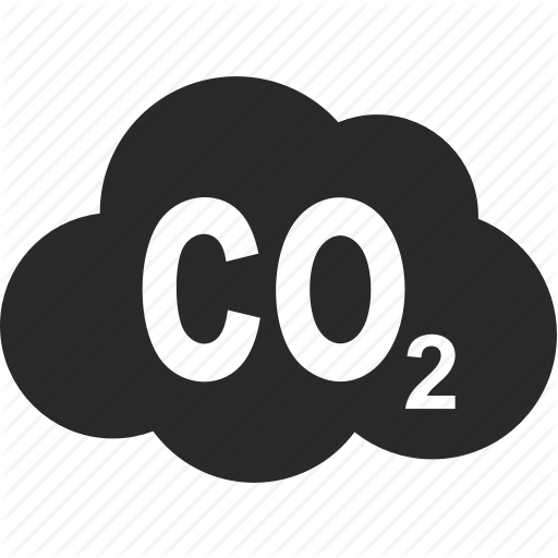 Carbon Dioxide Icon Vector Clipart Carbon Dioxide Clip - Carbon Dioxide Icon Png (512x512)