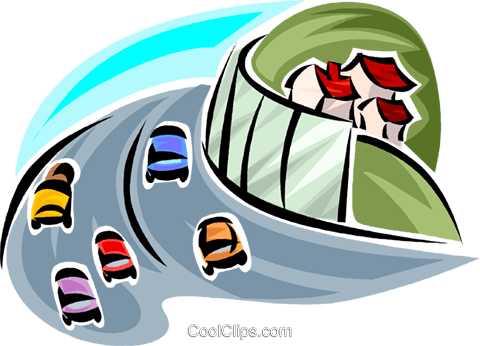 Infrastructure Roads And Highways Royalty Free Vector - Infrastructure Clipart Png (480x346)