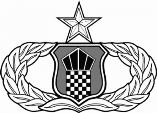 United States Air Force Senior Air Traffic Control - Air Force Atc Badge (500x500)