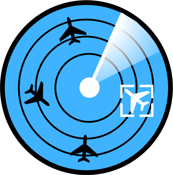 Ecological Altitude Display For Tactical Air Traffic - Circle (608x612)