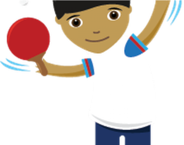 Ping Pong Clipart Sport Item - Ping Pong Clipart Sport Item (607x481)