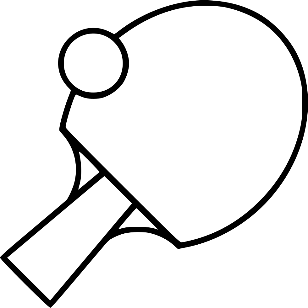 Ping Pong Comments - Line Art (980x982)