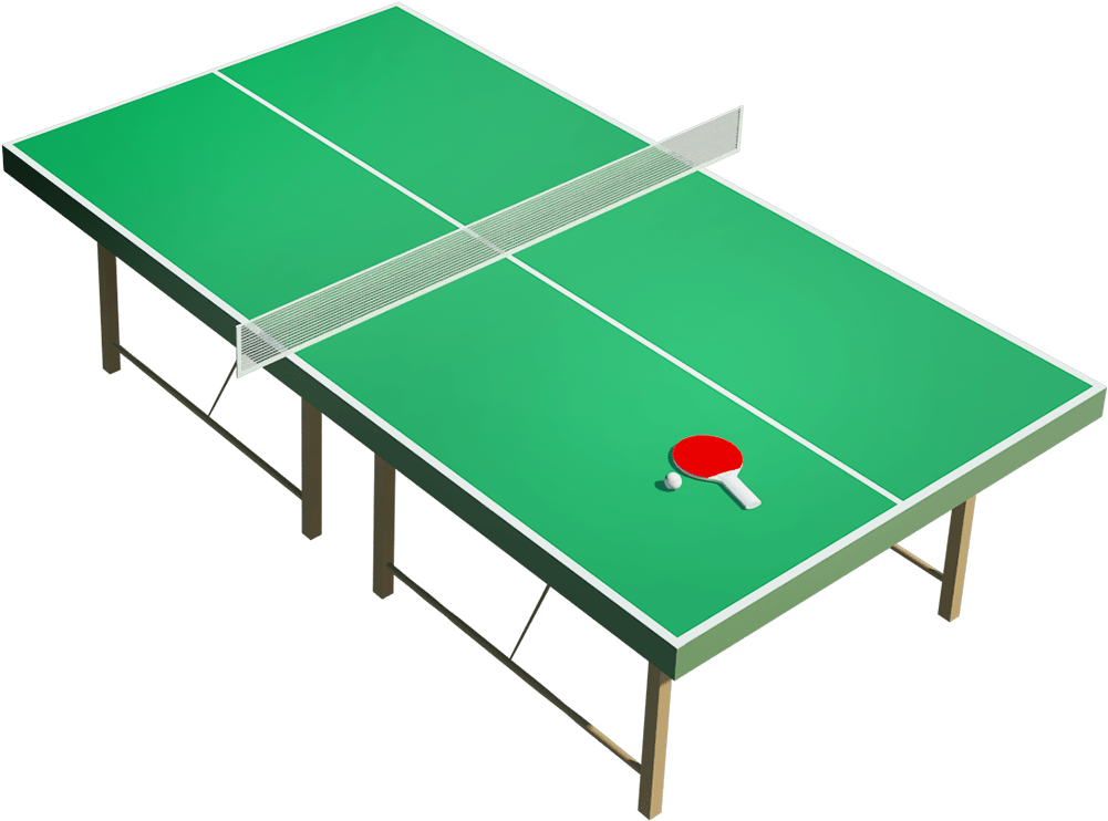 Table Clip Art Transparent - Table Tennis (1000x1000)