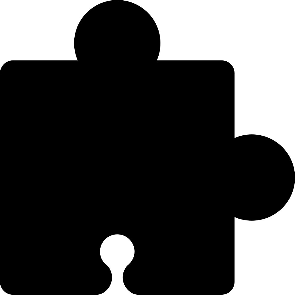 Puzzle Piece Comments - Puzzle Simbolo (980x981)