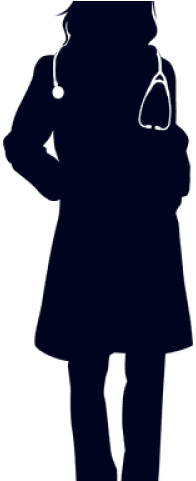 Silhouette Clipart Doctor - Silhouette (640x480)