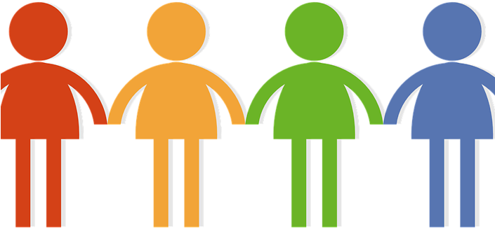 The German Community Is Predominantlyfemale - People Holding Hands Clipart (704x396)