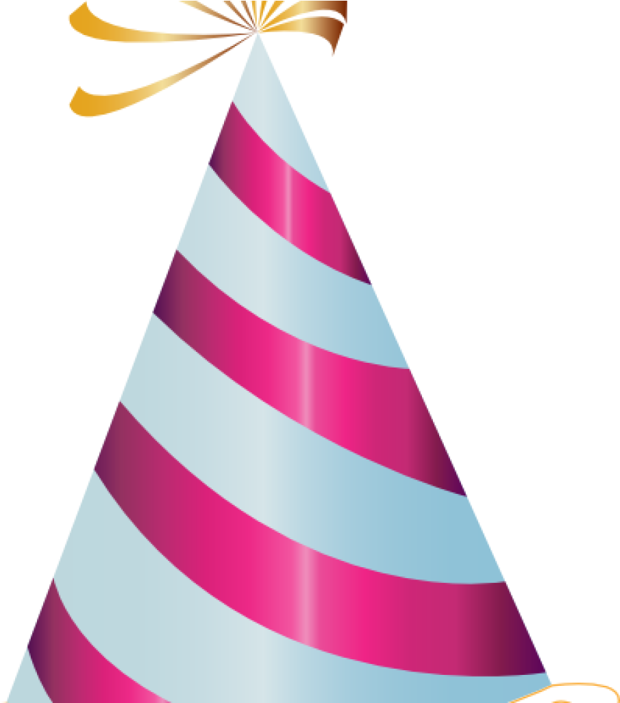 Transparent Party Hat Birthday Png Images All Clipart - Pink Clip Art Birthday Hat (1024x1024)