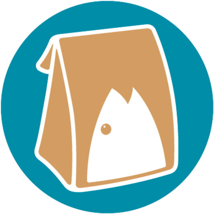 Brown Bag Seafood Company Delivery E Randolph Ⓒ - Brown Bag Seafood Company Delivery E Randolph Ⓒ (800x800)