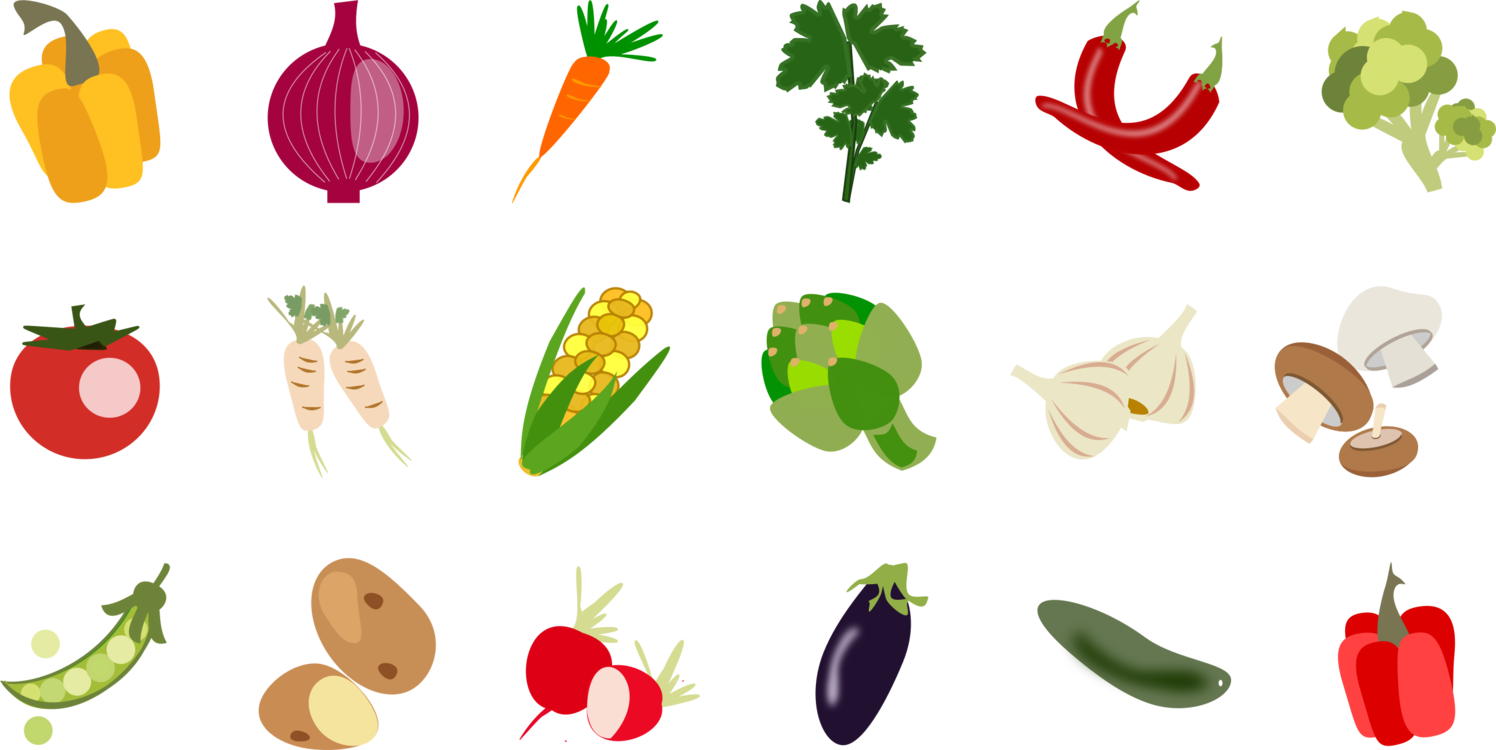 Vegetable Computer Icons Food Artichoke Download - Vegetable Icons Png (1496x750)